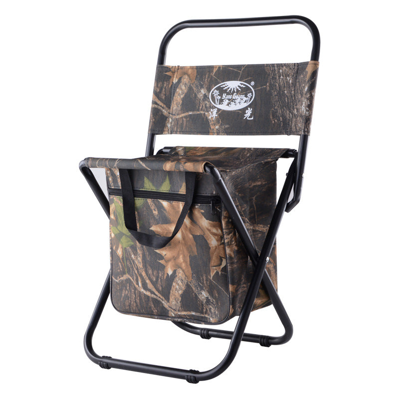 Silla Plegable De Camping Con Bolso Hoja