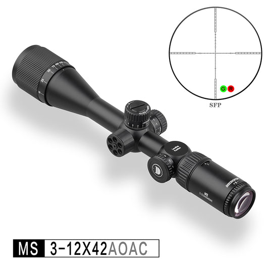 MIRA TELESCÓPICA MS 3-12x42AOAC