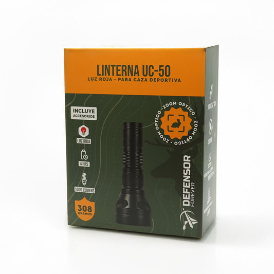 linterna luz roja